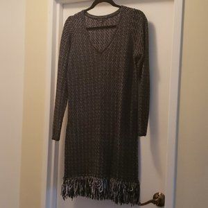 Dynamite Sweater with Tassel Bottom